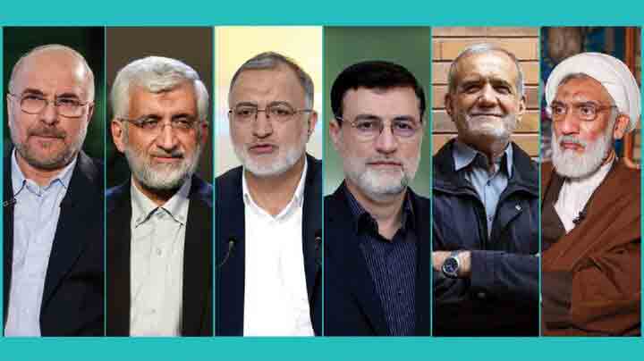 زمان بندی تبلیغاتی ۶ نامزد مشخص شد